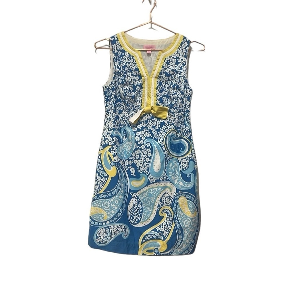 Lilly Pulitzer Reecey Bow Detail Shift Dress